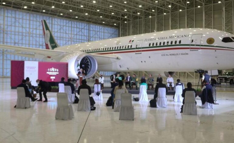 Ya hay depósito de 1 millón de dólares para comprar el avión presidencial: Banobras