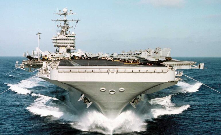 EU despliega portaaviones en el mar de China Meridional