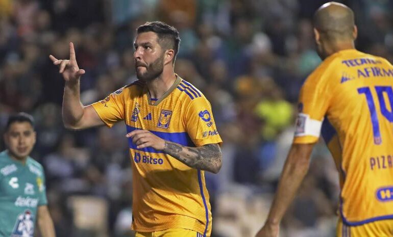 Gignac le da triunfo a Tigres sobre León
