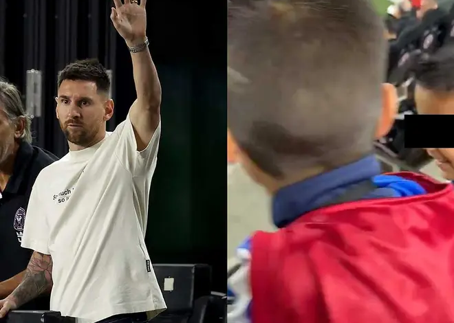 Messi hizo felices a niños de Monterrey con este gesto