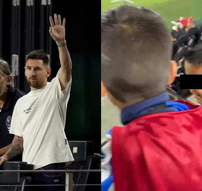 Messi hizo felices a niños de Monterrey con este gesto