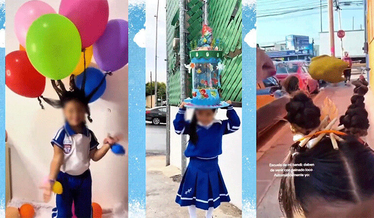 Peinados locos invaden las redes sociales en este Día del Niño
