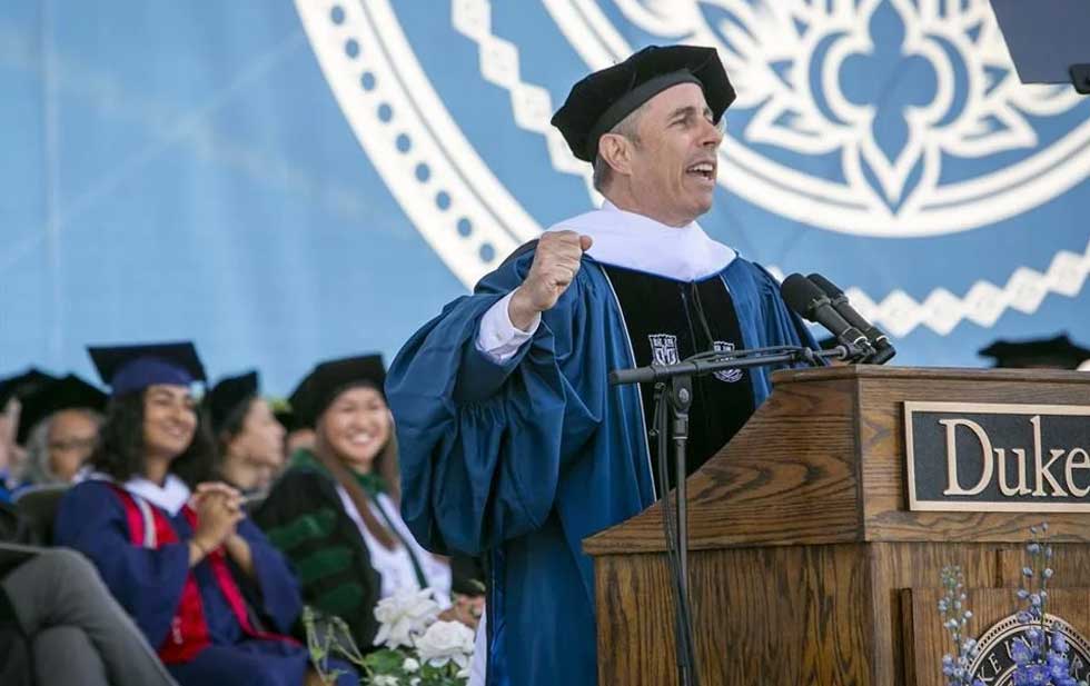 Desata graduación de Jerry Seinfeld protestas propalestinas