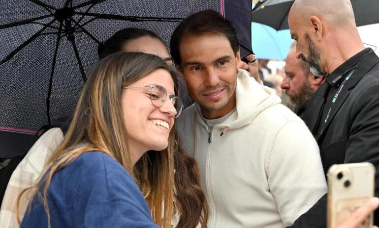 Se reanuda la jornada de tenis en Roma