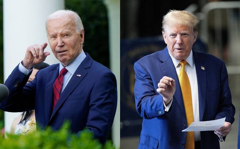 Joe Biden le propone a Trump realizar dos debates electorales