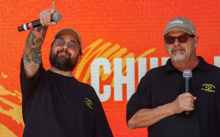 Rick Harrison y Chumlee de El precio de la historia conquistan el History Fest